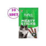Reflex Plus Tavuklu Ördekli Kedi Ödül Çubuğu, 5 gr, 3'lü, 10 Adet