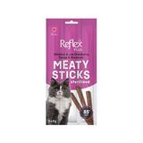 Reflex Plus Tavuklu ve Kızılcıklı Kedi Ödül Çubuğu 3x5 gr Kısırlaştırılmış Kediler İçin Lezzet