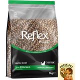 Reflex Plus Tavuklu Yavru Kedi Maması 1 kg (Yeni 1 kg Zipli Paketler) - 1 kilo