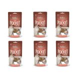 Reflex Pocket Somon Balıklı 6x60 gr Kedi Ödülü