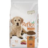 Reflex Puppy Biftekli Yavru Köpek Maması Biftekli 3 kg Dana Protein İçeren Tam Besleyici Formül