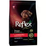 REFLEX Reflex Plus Kuzulu Orta Büyük Irk Yavru Köpek Maması 3 Kg