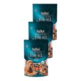 Reflex Semi Moist Karışık Kemik Mix Köpek Ödülü, 150 gr, Üçlü Paket