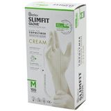 Reflex Slimfit Glove KOD-029 M Krem Pudrasız Muayene Eldiven 100LÜ