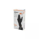 Reflex Slimfit Glove Kod-031 L-Xl Siyah Pudrasız Muayene Eldiven 100Lü (5067)