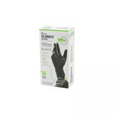 Reflex Slimfit Glove Kod-032 M Siyah Pudrasız Muayene Eldiven 100Lü (5433)