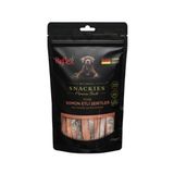 Reflex Snackies Natural Füme Somon Etli Şerit Köpek Ödül Maması 170 g Sağlıklı ve Lezzetli Ödül - 1 Adet - Beyaz