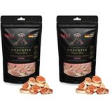 Reflex Snackies Tavuklu Alaska Mezgitli Kurutulmuş Et Köpek Ödülü 90gr (2 paketi)