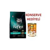 Reflex Somonlu Kısırlaştırılmış Kedi Maması 1,5 Kg+Konserve Hediyeli