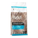 Reflex Somonlu Pirinçli Kısırlaşlaştırılmış Kedi Maması 1kg (Yeni 1 kg Zipli Paketler)
