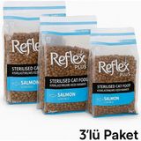 Reflex Somonlu Pirinçli Kısırlaşlaştırılmış Kedi Maması 3x 1kg (3kilo) 3 Li Fırsat Paketi