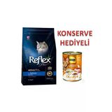 Reflex Somonlu Yetişkin Kedi Maması 1,5 Kg Konserve