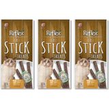 Reflex Tahılsız Dana Etli Stick Kedi Ödül Maması 3 x 5 gr x 6 Adet