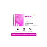 Reflex Tek Kullanımlık Pudrasız Pembe M Beden Muayene Eldiveni 100'lü