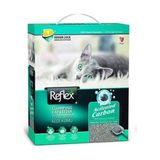Reflex Topaklanan Kedi Kumu 10 lt Kokusuz Aktif Karbon ile Hızlı Topaklanma Özelliği