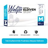 Reflex Winlyex Eldiven Çok Amaçlı Tek Kullanımlık Pudrasız Eldiven - 100'lü Kutu