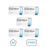 Reflex Winlyex Pudrasız Şeffaf Eldiven M Beden 5 Kutu