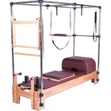 Reforcat Combo Cadillac Reformer Plus Pilates Aleti - Bordo - Standart