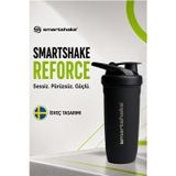 Reforce Paslanmaz Çelik Serisi 900 ml Siyah Protein Shaker