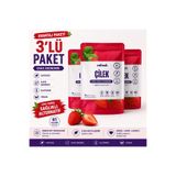 Refresh Çilek Dondurularak Kurutulmuş Meyve 3'lü paket 3x20g | Sağlıklı Atıştırmalık, Kurutulmuş Meyve, Katkısız, Glutensiz