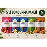 refresh Freeze Dry Dondurma 5’li Karışık Set – Dondurularak Kurutulmuş Dondurma – 5x40g