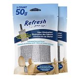 Refresh Your Car! Araba Hava Spreyi ve Koku Giderici, Koku Giderici Kömür Koku Giderici Torbalar, 2'li Set, Kokusuz