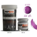 Refsan Hazır Çini ve Seramik Boyası 6105 Açık Lila 40 ml