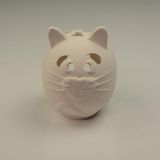 Refsan Kedi Mumluk | Boyanabilir Obje Seramik Bisküvi