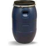 Refsan Mavi Plastik Varil - Bidon 60 Lt 634 mm Yükseklik ve 400 mm Çap Ölçülerinde
