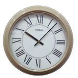 Regal 4290 EWR Özel Seri Metal Kasa Akar Sessiz Saniyeli Duvar Saati
