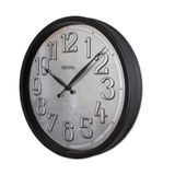Regal 4510 BS Eskitme Ofis Salon Metal Duvar Saati
