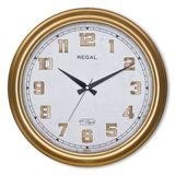 Regal 9108-g2 Yaldız Eskitme Büyük Boy Duvar Saati