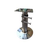 Regal Marine Tekne Karavan Masa ve Koltuk Ayağı. 33-78Cm. Krom 3 Kademe Teleskopik