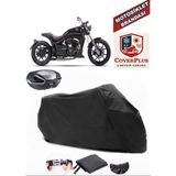 Regal Raptor Pilder 125 Branda Siyah Arka Çanta Uyumlu(Topcase) Motosiket Brandası Motor Örtüsü Çadır Su Geçirmez Motosiklet Kılıfı Motor Brandası,lastikli,taşıma Torbalı