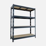 Regalux 4 Katlı Metal Raf Antrasit140x50x180 cm