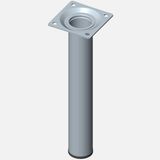 Regalux Çelik Boru Yuvarlak 200 mm Paslanmaz Çelik Renginde Masa Ayağı