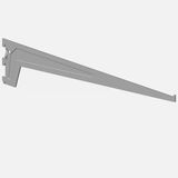 Regalux Raf Taşıyıcı Kol 3 Kanca El50 600 Mm Beyaz (6'Li Paket)