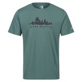 Regatta Fingal Slogan II Haki Erkek T-Shirt