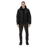 Regatta RMN154 Helfa Siyah Erkek Zip Ceket