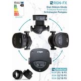 Regen Rgn 32/18 Fx 260 Watt Frekans Konvertörlü Sirkülasyon Pompası (2" - 1 1/4") 11 M3 Debi - 18 Mss Basınç