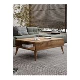 Regisan Orta Sehpa Masa Salon Sehpası Lüx Model 90X50X33 Atlantik Çam