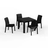 Regnum 90X90 Balkon Masa Takımı Camsız