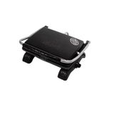 Regron Organik Pik Demir Döküm Kaplamasız & Anti Kanserojen Ev Tipi Tost Makinası Dkmx Siyah 1800W + Fırça