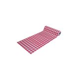 Regron Tek Kullanımlık Kırmızı Masa Örtüsü, Pötikare Masa Örtüsü 100X120Cm 1 Rulox10 Yaprak