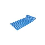 Regron Tek Kullanımlık Mavi Pötikare Masa Örtüsü 100X120 Cm 1 Rulox10 Yaprak