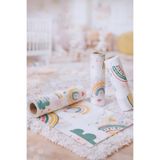 Regron Tek Kullanımlık Pratik Masa Aktivite Kullan At Piknik Kamp Örtüsü 100X120, Gökkuşağı