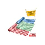 Regron Tek Kullanımlık Pratik Masa Aktivite Kullan At Piknik Kamp Örtüsü 100X120, Pötikare Karışık M K Y