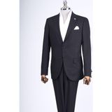 REGULAR FİT CEKET PANTALON TAKIM ELBİSE SİYAH T13543 - 48 - Siyah
