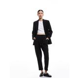 Regular Fit Cepli Krep Scuba Kumaş Eşofman Pantolon