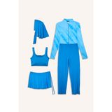 Regular Fıt Desenli 5'li Burkini Mayo